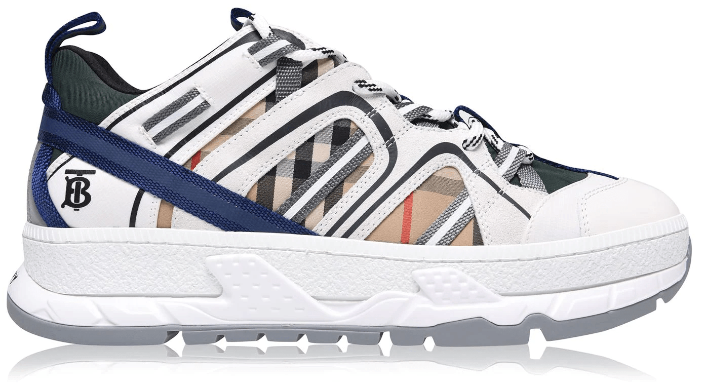 Giày Burberry Suede Vintage Check and Nylon Union 80273221