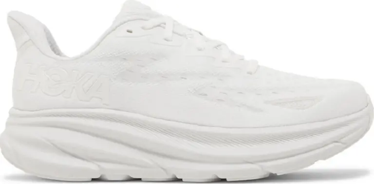 Giày Hoka One One Clifton 9 White 1127895-WWH