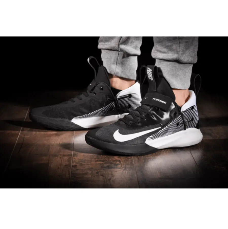 Alternative view of Giày Nike Precision 4 FlyEase ‘Black White’ CV3450-001