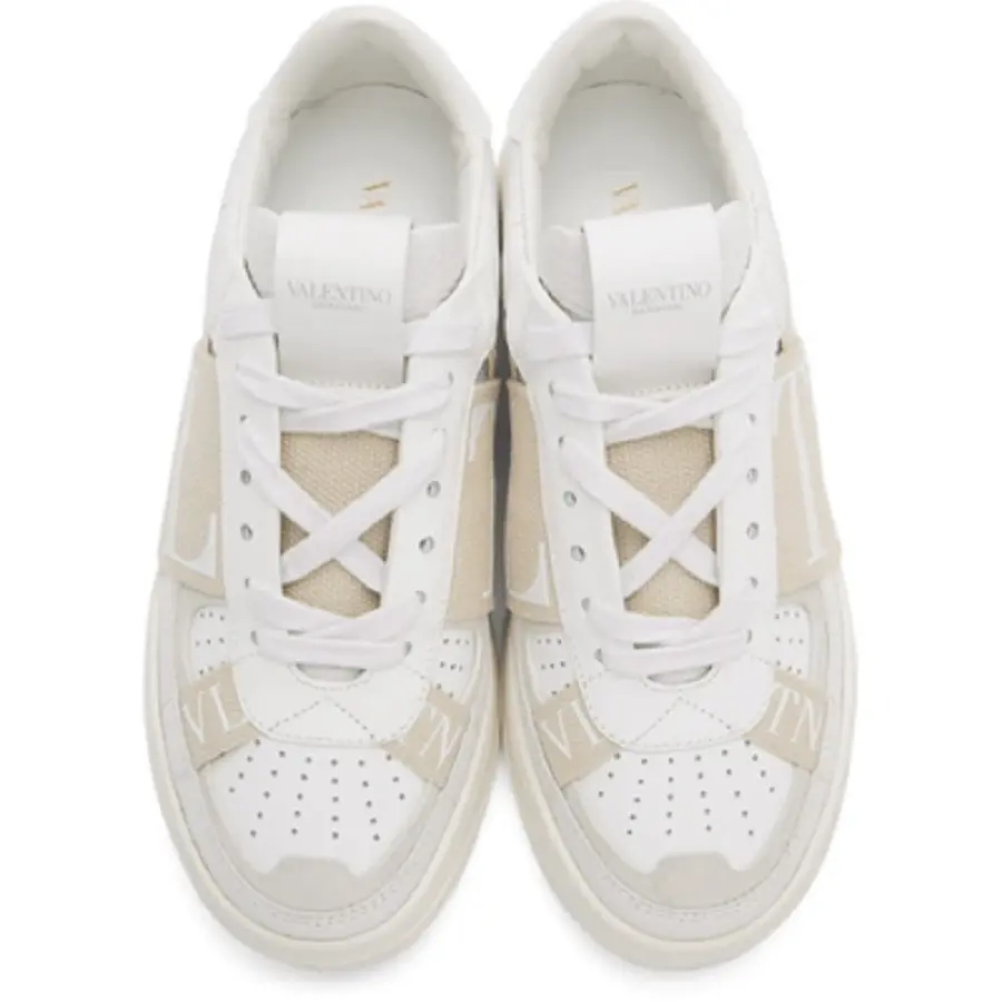 Giày Valentino Wmns VL7N Low 'White Pale Pink' VW0S0V66MWP - Ảnh 5