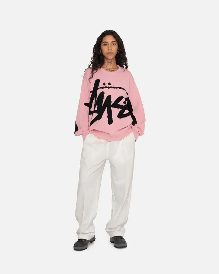 Alternative view of Áo Stussy Sweater in Pink 117152-PINK
