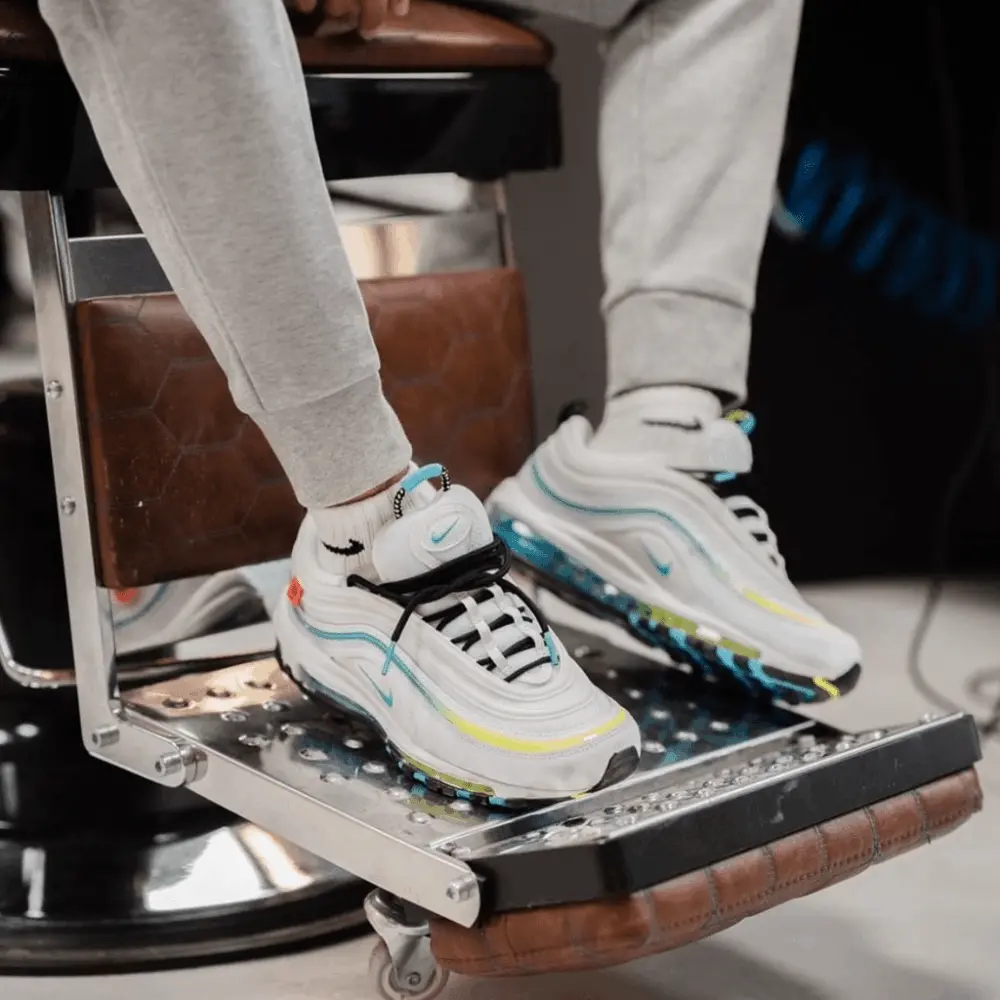 Giày Nike Air Max 97 'Worldwide Pack White' CZ5607-100 - Ảnh 5