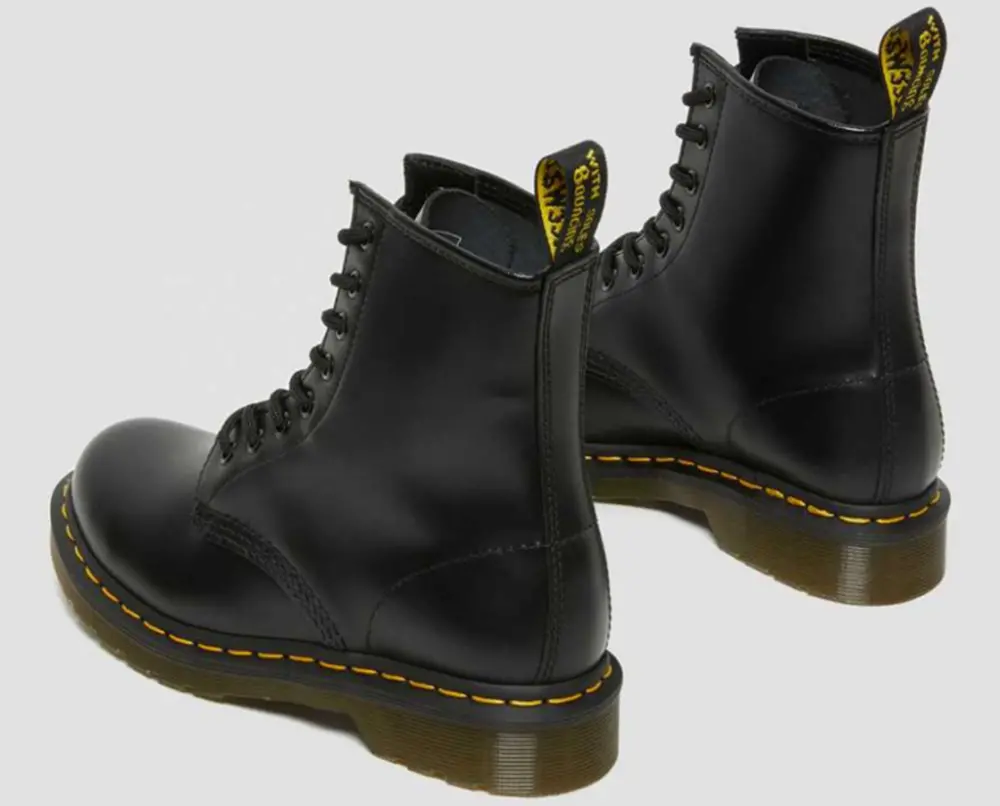 Giày Dr.Martens 1460 Smooth Leather Lace Up 'Black' 11821006 - Ảnh 3