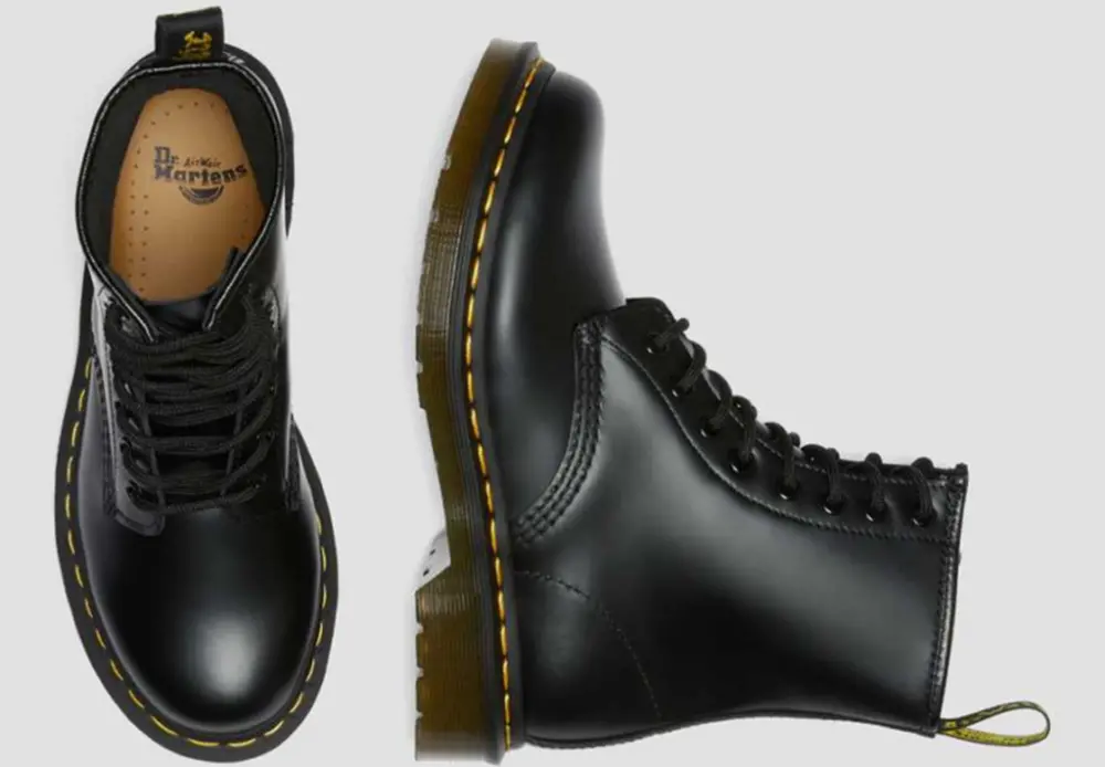 Alternative view of Giày Dr.Martens 1460 Smooth Leather Lace Up 'Black' 11821006