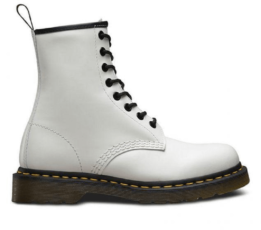 Giày Dr. Martens 1460 White Smooth Leather Boots 11822100