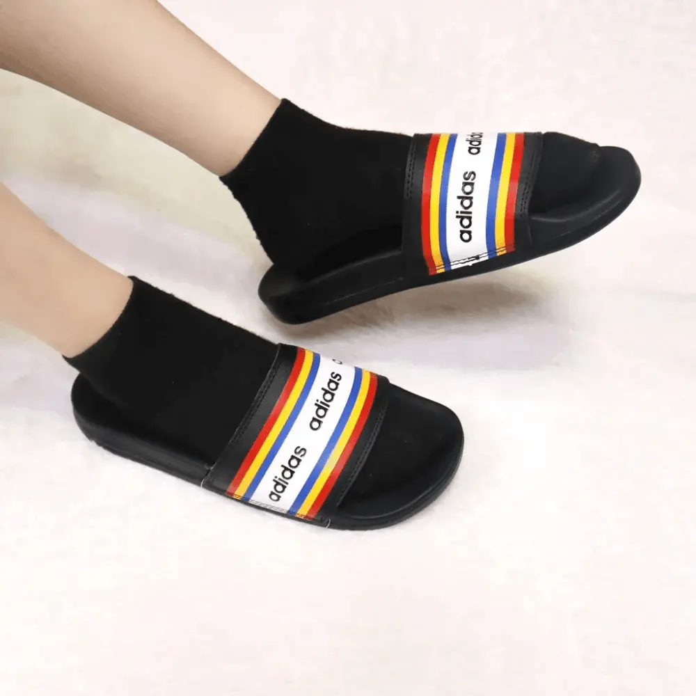 Dép Adidas FARM Rio Adilette Comfort Slides - Black EF0854 - Ảnh 6