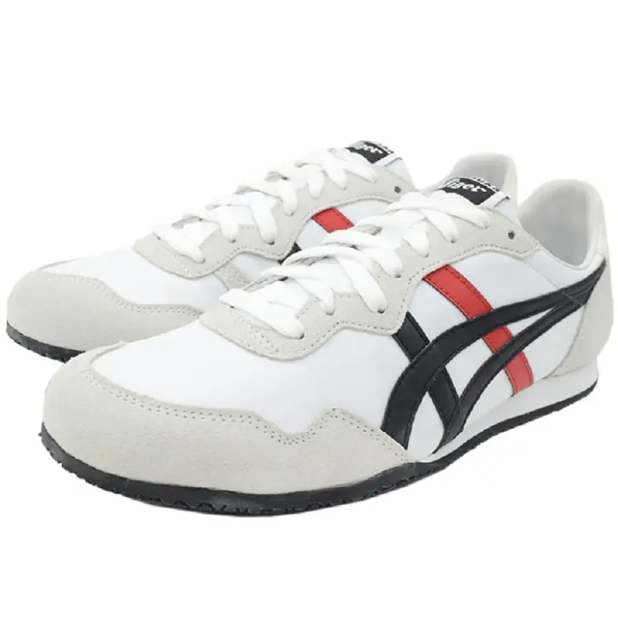 Giày Onitsuka Tiger Serrano ‘White Black’ 1183A237-100 - Ảnh 3