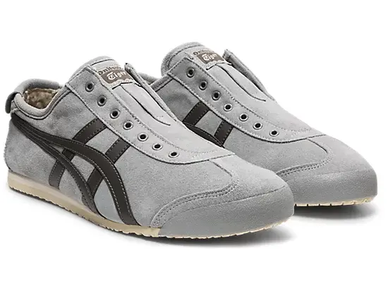 Giày Onitsuka Tiger Mexico 66 'Slip On Grey' 1183A438-020 - Ảnh 3