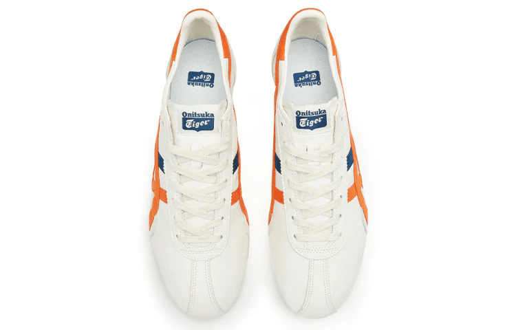 Giày Onitsuka Tiger Runspark 'White Orange' 1183B698-100 - Ảnh 4