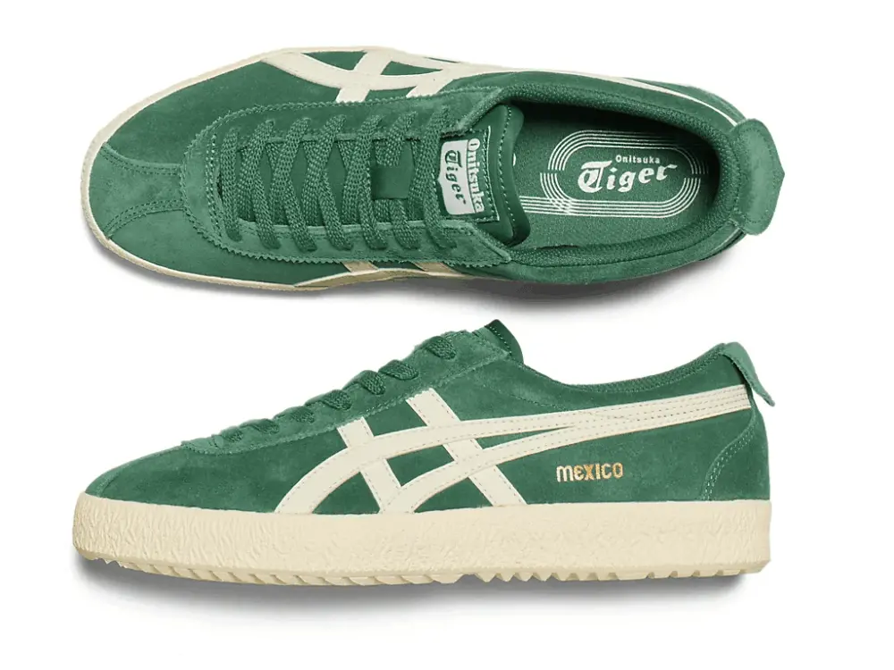 Giày Onitsuka Tiger Mexico Delegation 'Green White' 1183B954-300 - Ảnh 3