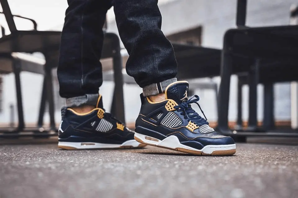 Giày Nike Air Jordan 4 Retro 'Dunk From Above' 308497-425 - Ảnh 6