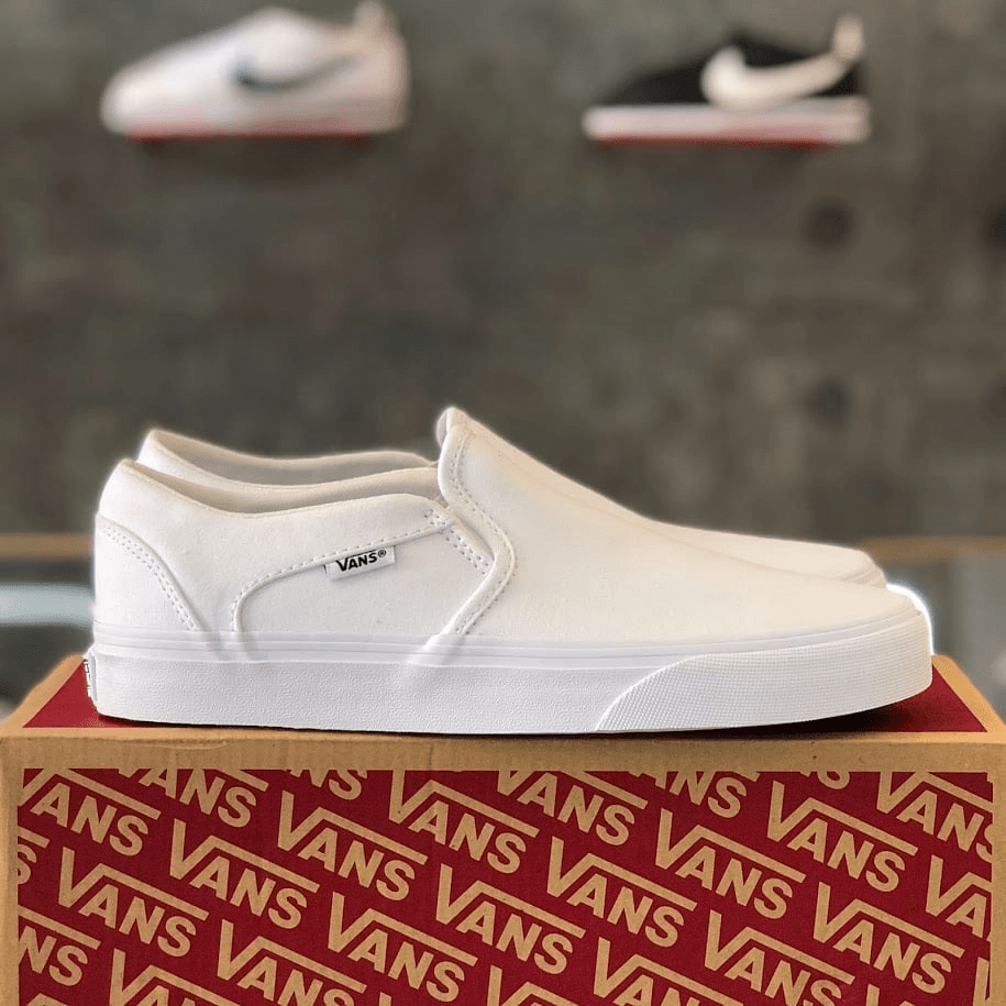 Giày Vans 'Asher White' VN0A32QMI7Q - Ảnh 3