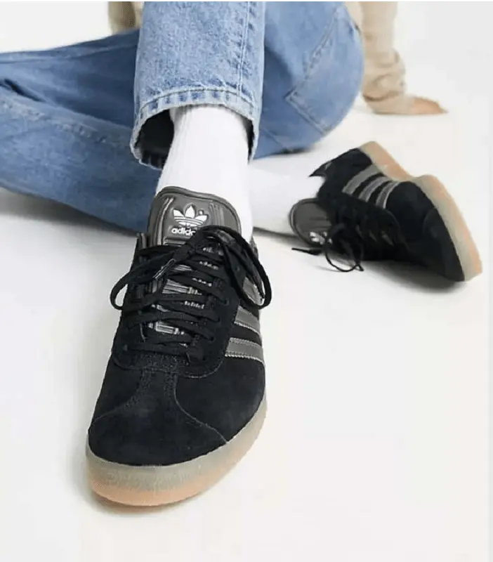 Giày Adidas Gazelle 'Black Olive Gum' GX2210 - Ảnh 3