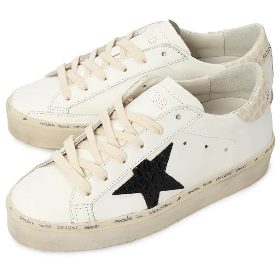 Alternative view of Giày Golden Goose High Star Crocodile 'White' GWF00118-F004130-11386