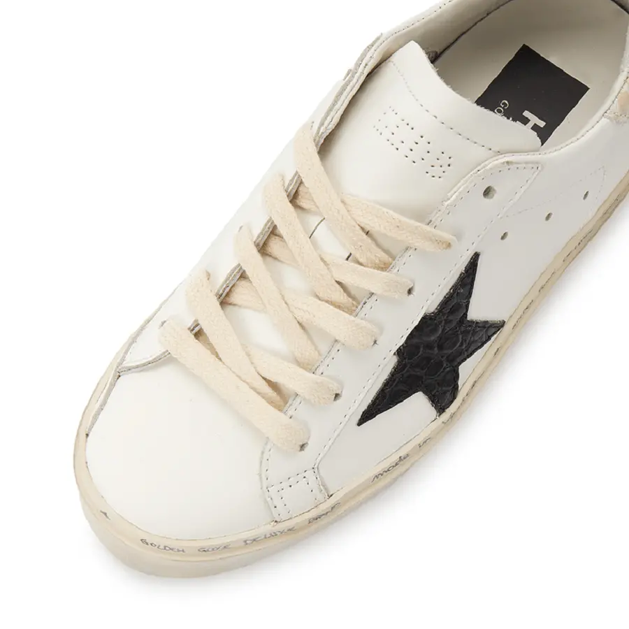 Giày Golden Goose High Star Crocodile 'White' GWF00118-F004130-11386 - Ảnh 3