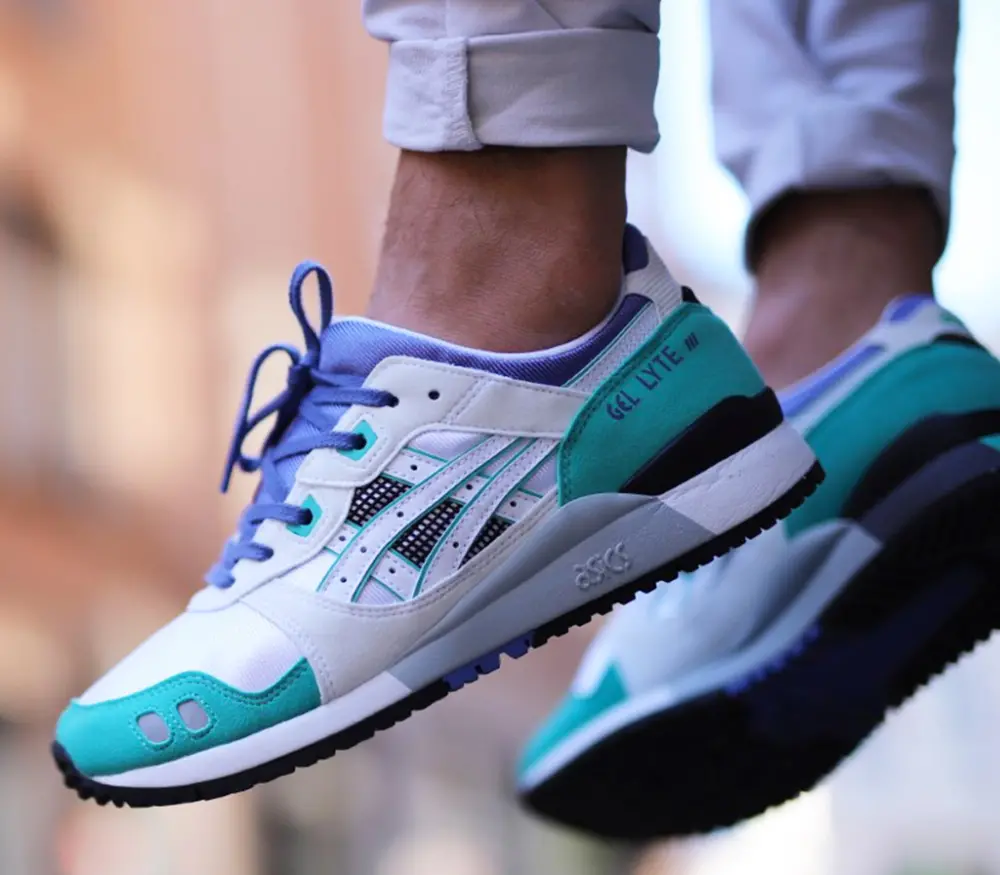 Alternative view of Giày Asics Gel Lyte 3 OG Retro 'Teal' 2020 1191A266-103