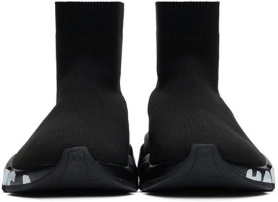 Giày Balenciaga Speed Trainer 'Graffiti Black' 605972 W05GE 1006 - Ảnh 6