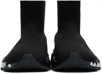 Giày Balenciaga Speed Trainer 'Graffiti Black' 605972 W05GE 1006 - Ảnh 6
