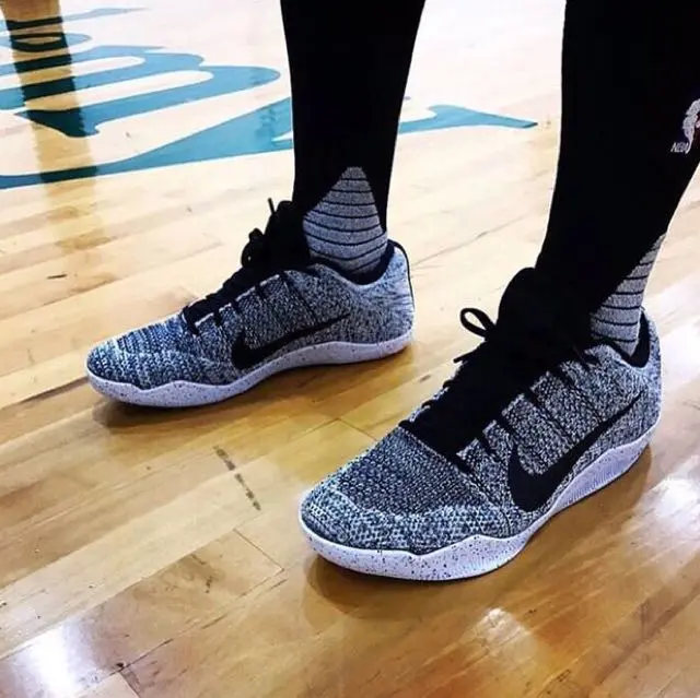 Giày Nike Kobe 11 Elite Low 'Oreo' 822675-100 - Ảnh 3