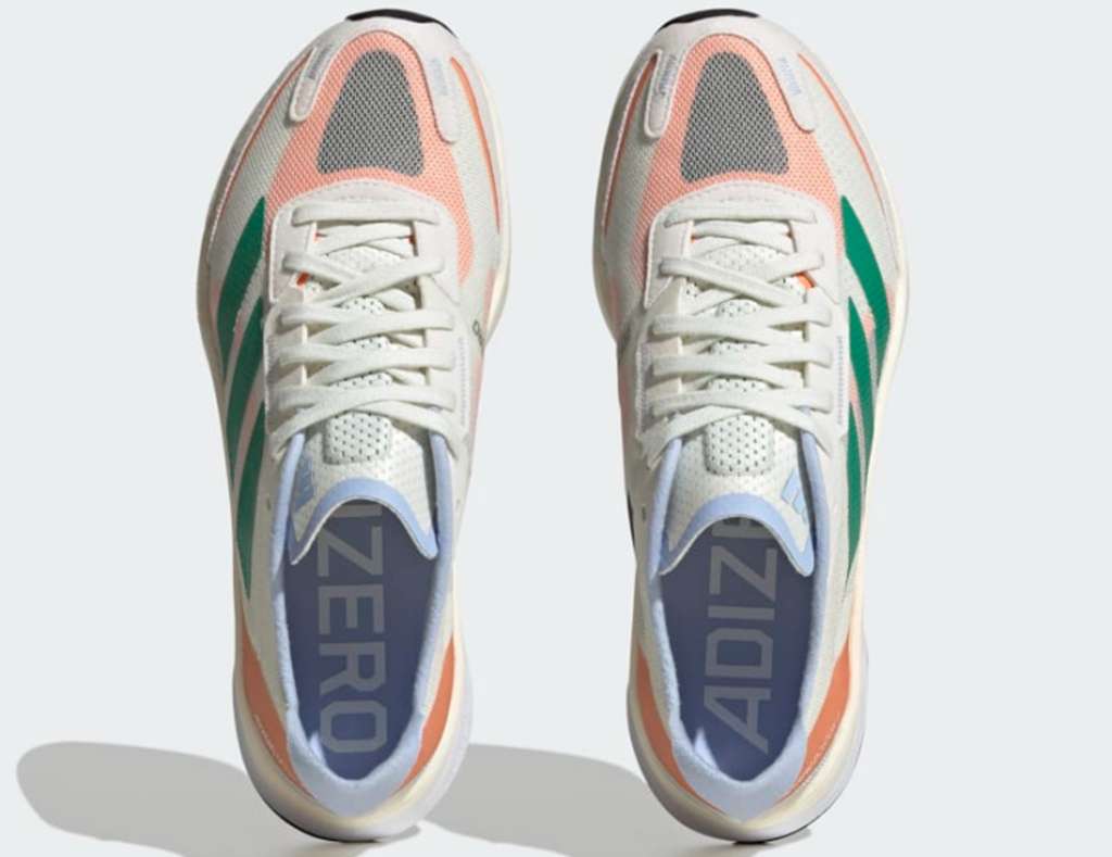 Giày Adidas Adizero Boston 11 'White Tint Court Green' HQ3697 - Ảnh 4