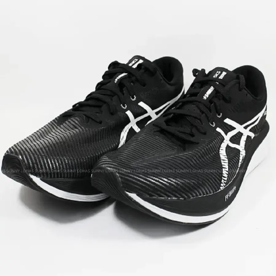 Giày Asics Magic Speed 3 2E Wide 'Black White' 1011B704-001 - Ảnh 3