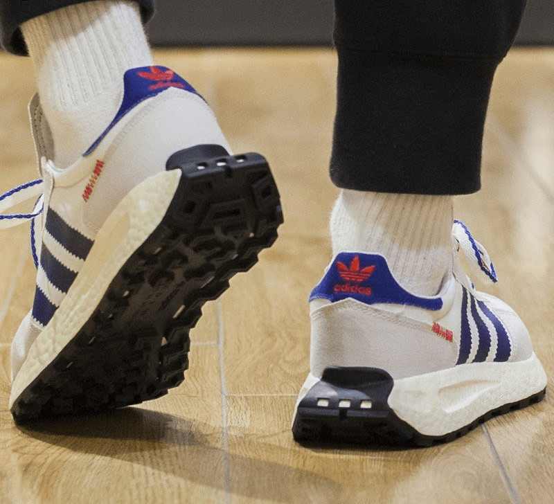 Giày Adidas Retropy E5 'Crystal White Blue' HQ6330 - Ảnh 5