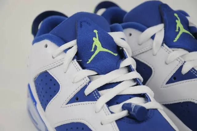 Alternative view of Giày Nike  Air Jordan 6 Low BG 'Ghost Green' 768881-106