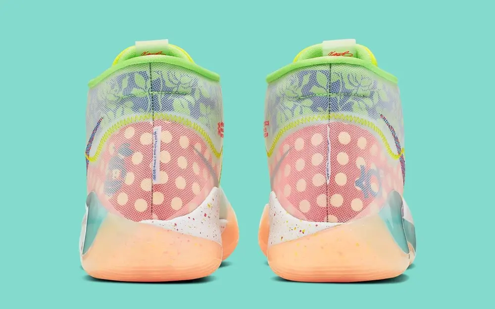 Giày Nike KD 12 'EYBL Peach Jam' CK1195-300 - Ảnh 5