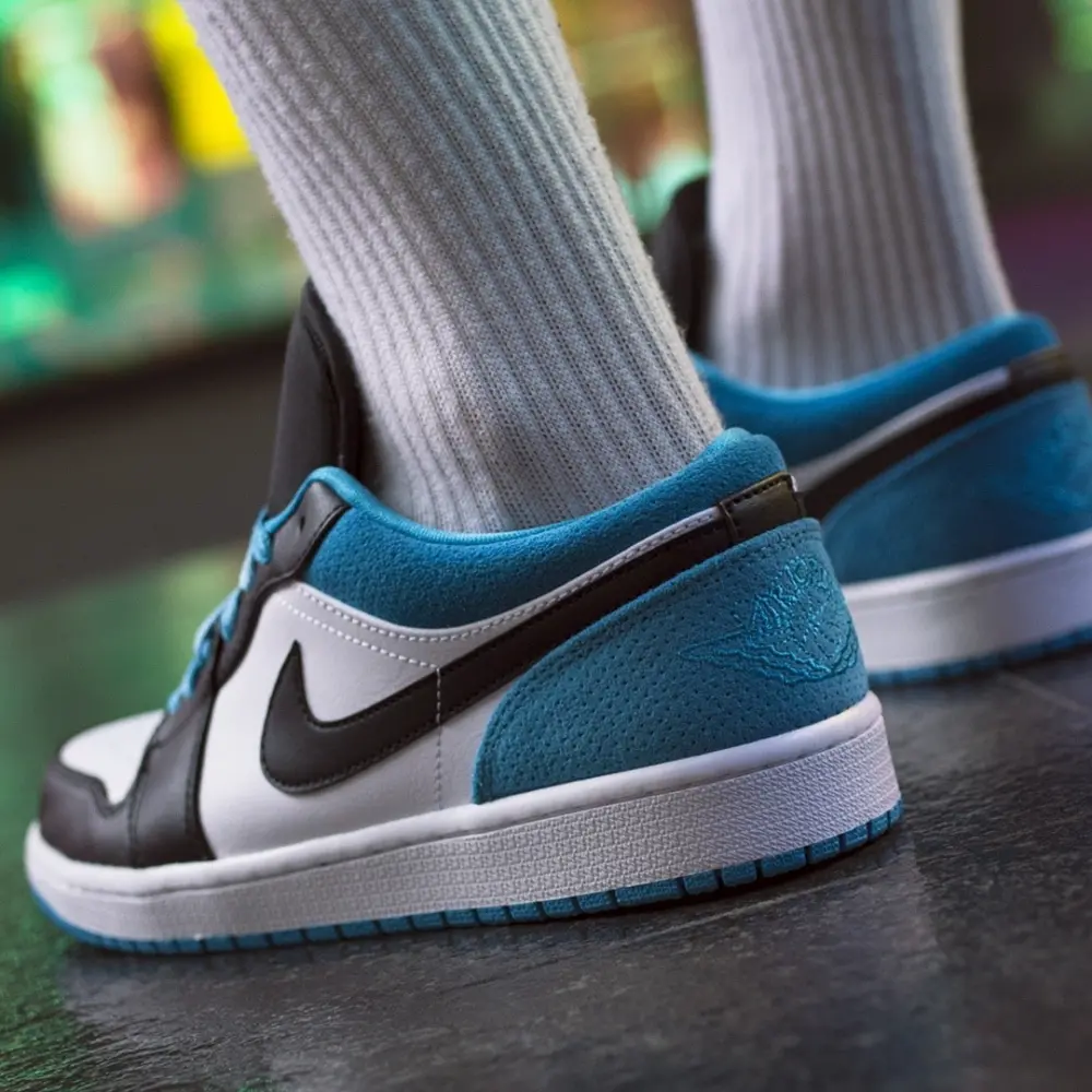Giày Nike Air Jordan 1 Low SE 'Laser Blue' CK3022-004 - Ảnh 4