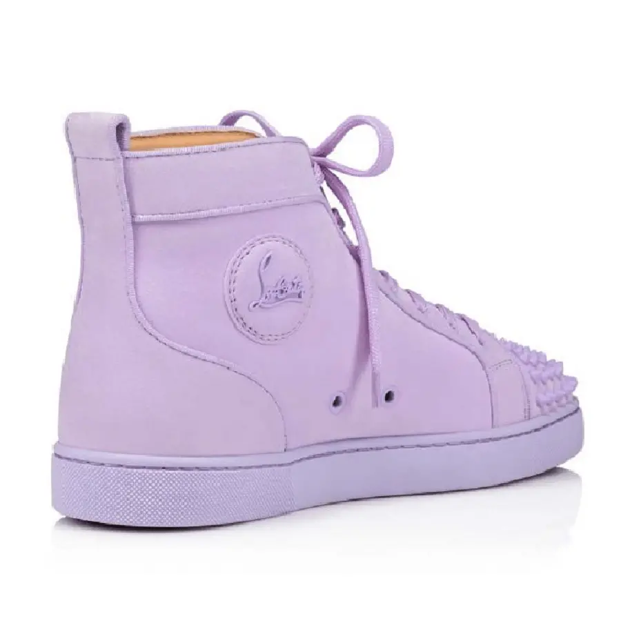 Giày Christian Louboutin Lou Spikes 'Purple' 1200811L241 - Ảnh 5
