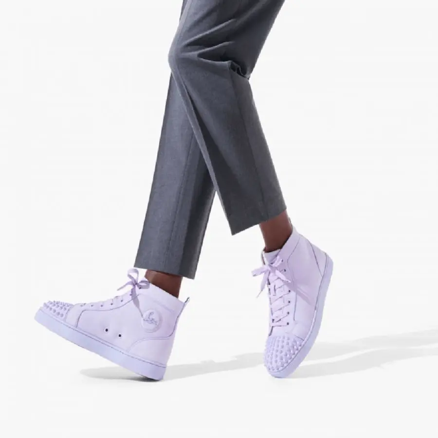 Alternative view of Giày Christian Louboutin Lou Spikes 'Purple' 1200811L241