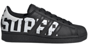 Giày Adidas Superstar Black Big Logo FV3745