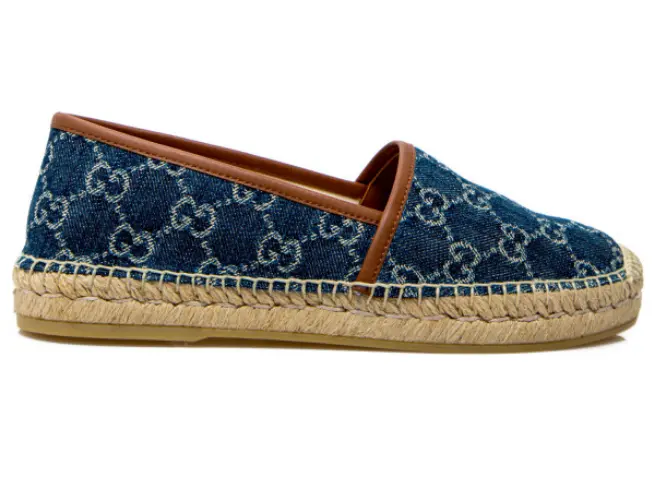 Giày GUCCI Monogram Casual Style Street Style Leather Elegant Style 580877 2KQ50 4462