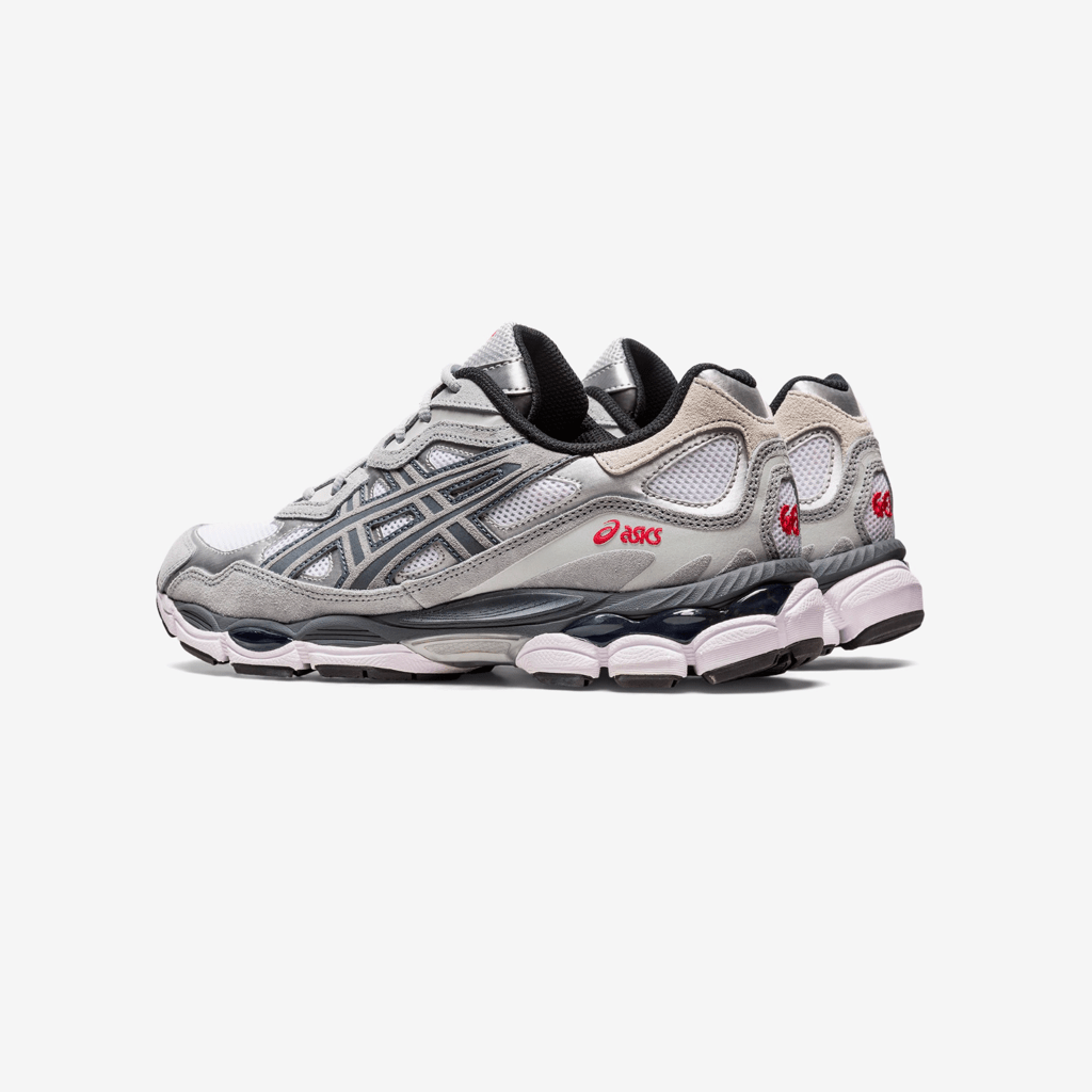 Giày Asics Gel NYC 'White Steel Grey' 1201A789-102 - Ảnh 4