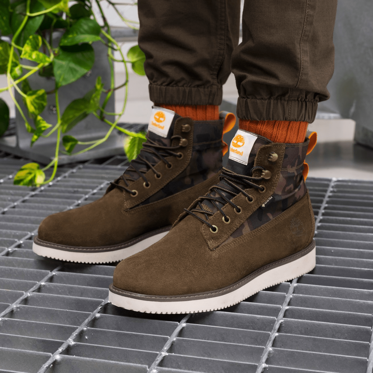 Giày Timberland Men's 6-Inch Premium Vibram® Waterproof Mid Boot A41ZX - Ảnh 2