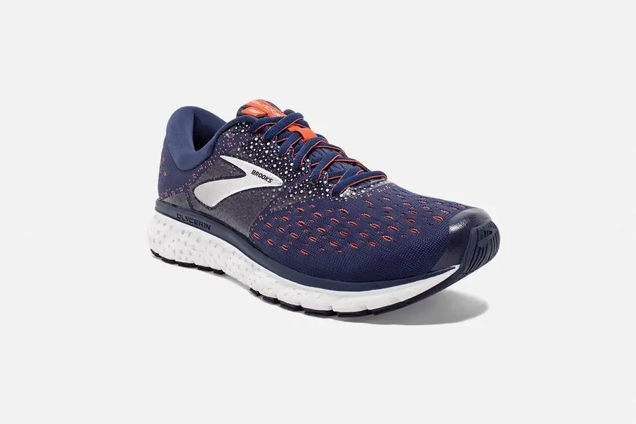 Alternative view of Giày Brooks Glycerin 16 Blue Orange 1202781B-494