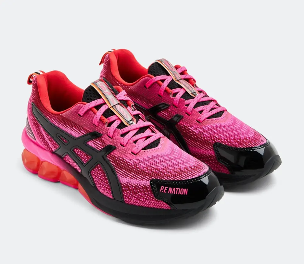 Giày Asics x P.E Nation Gel-Quantum 180 VII 'Pink Glo Black' 1202A433-700 - Ảnh 3