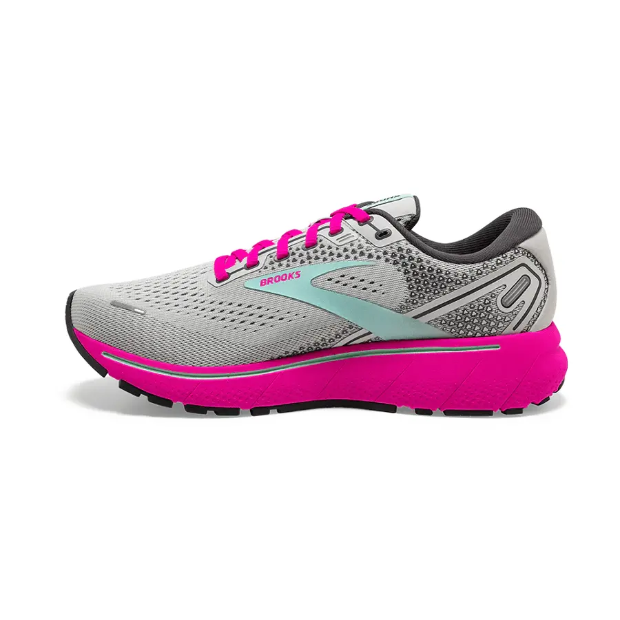 Giày Brooks Ghost 14 Grey Pink 1203561B-024 - Ảnh 4