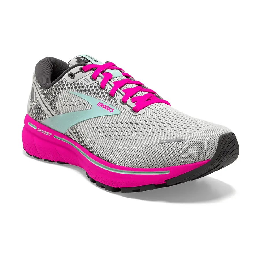Giày Brooks Ghost 14 Grey Pink 1203561B-024 - Ảnh 6