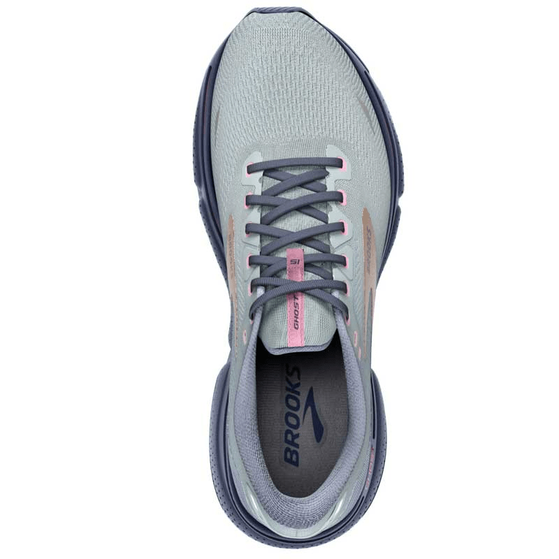 Giày Brooks Ghost 15 Spa Blue Neo Pink Copper 120380-492 - Ảnh 2