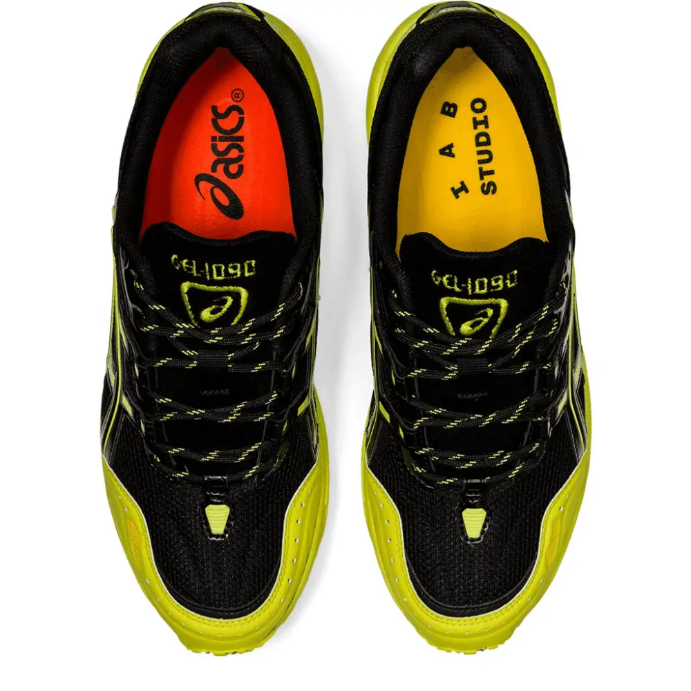Giày Asics IAB Studio x Gel 1090 'Black Lime' 1203A080-001 - Ảnh 3