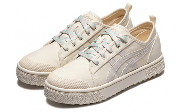 GIày Asics Court Trail Casual 'Beige White' 1203A147-750 - Ảnh 5