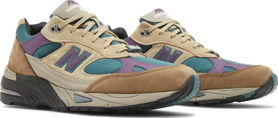 Alternative view of Giày New Balance Palace x 991 Made in England 'Taos Taupe Grape' M991PAL
