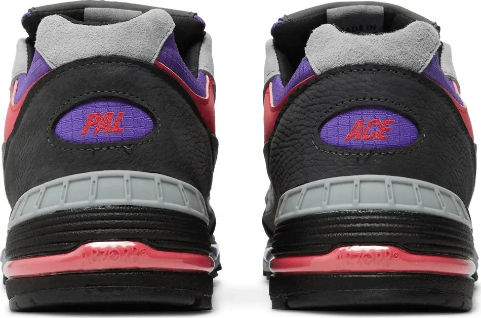 Giày New Balance Palace x 991 'Black Ultra Violet' M991PLE - Ảnh 4