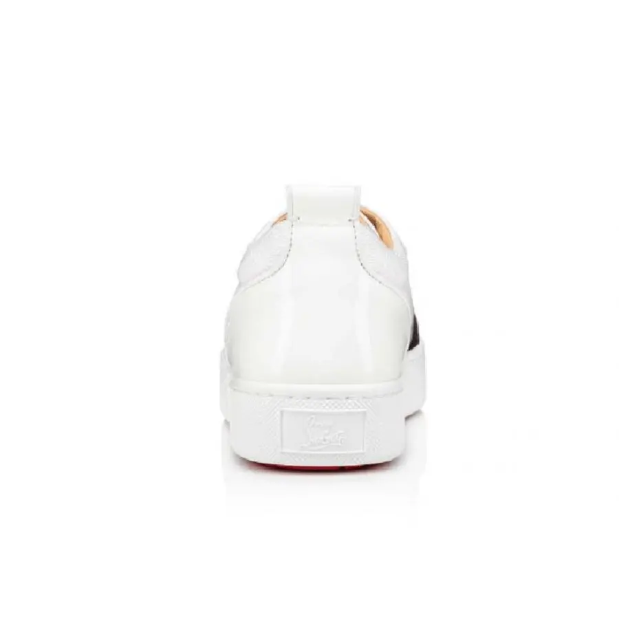 Giày Christian Louboutin Happyrui Spikes 'White' 1220646W224 - Ảnh 4