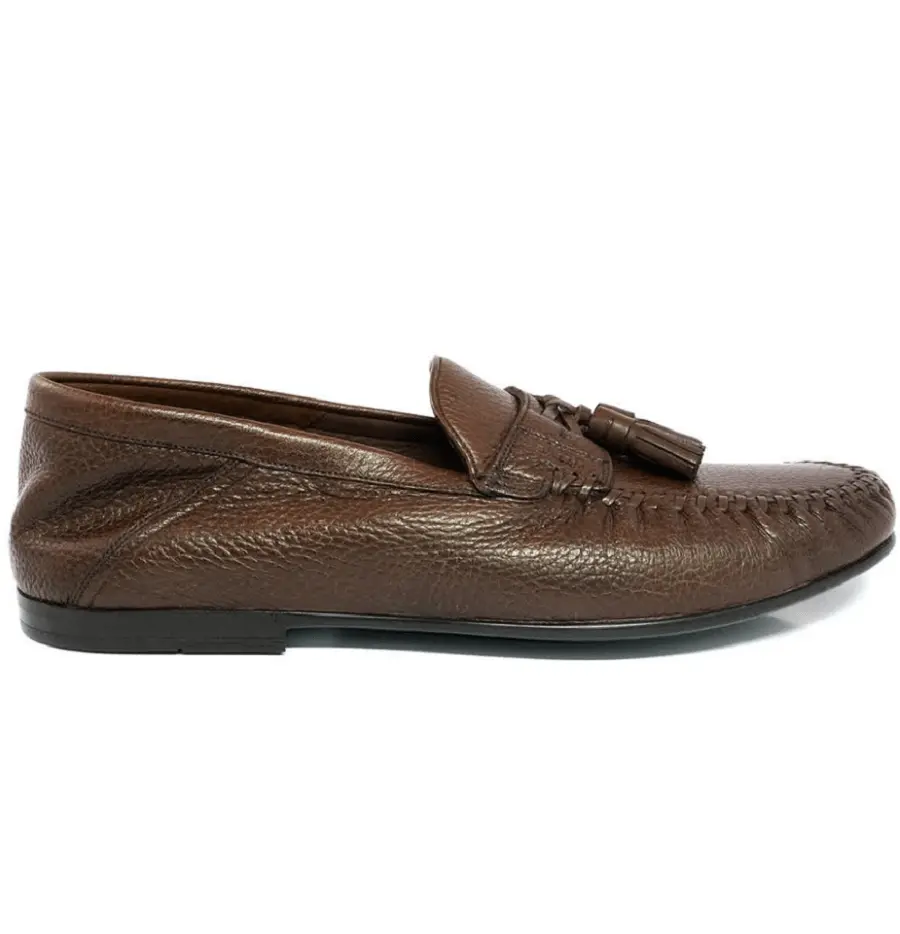 Giày Bally Crowe Coconut Leather Tassel Loafers 6220964