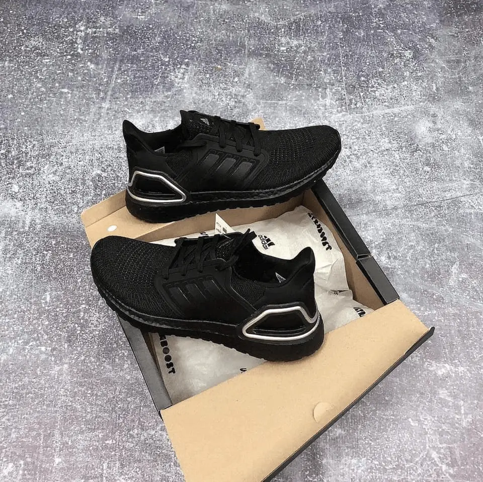 Giày Adidas UltraBoost 20 'Black Silver Metallic' FV8333 - Ảnh 4