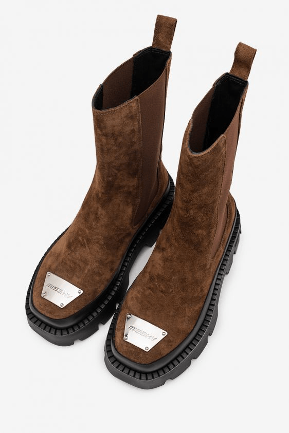 Giày MSIBHV The 2000 Chelsea Boot Brown 3121BM614 - Ảnh 2