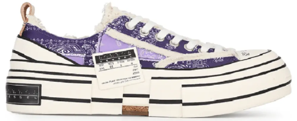 Giày xVESSEL G.O.P Violet Paisleys F21X14Z