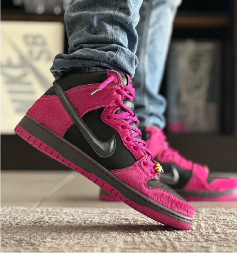 Giày Nike SB Dunk High 'Run The Jewels' DX4356-600 - Ảnh 2